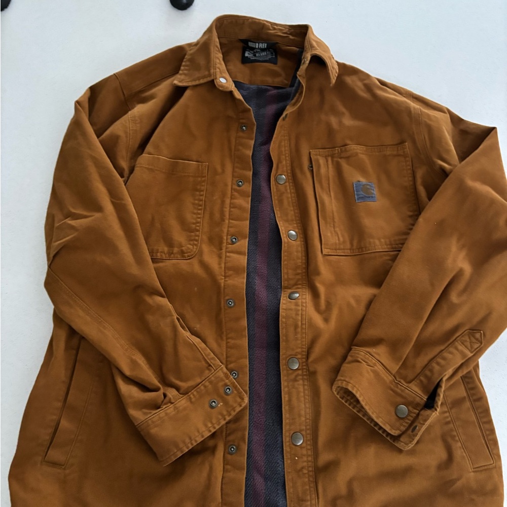 Carhartt Brown Jacket - Rugged FLEX Medium
